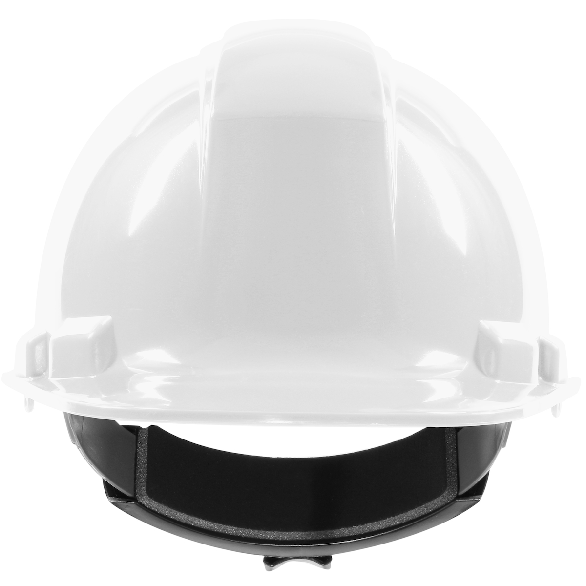 CAP STYLE HARD HAT WITH HDPE SHELL, 4-POINT TEXTILE SUSPENSION AND WHEEL RATCHET ADJUSTMENT