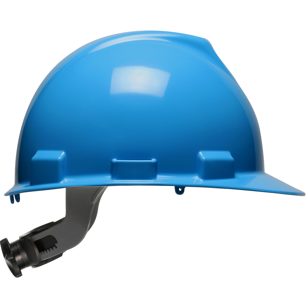 CAP STYLE HARD HAT WITH HDPE SHELL, 4-POINT TEXTILE SUSPENSION AND WHEEL RATCHET ADJUSTMENT