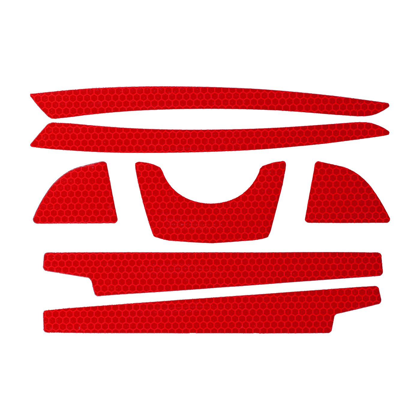 CR2 REFLECTIVE KIT FOR FULL BRIM HARD HATS