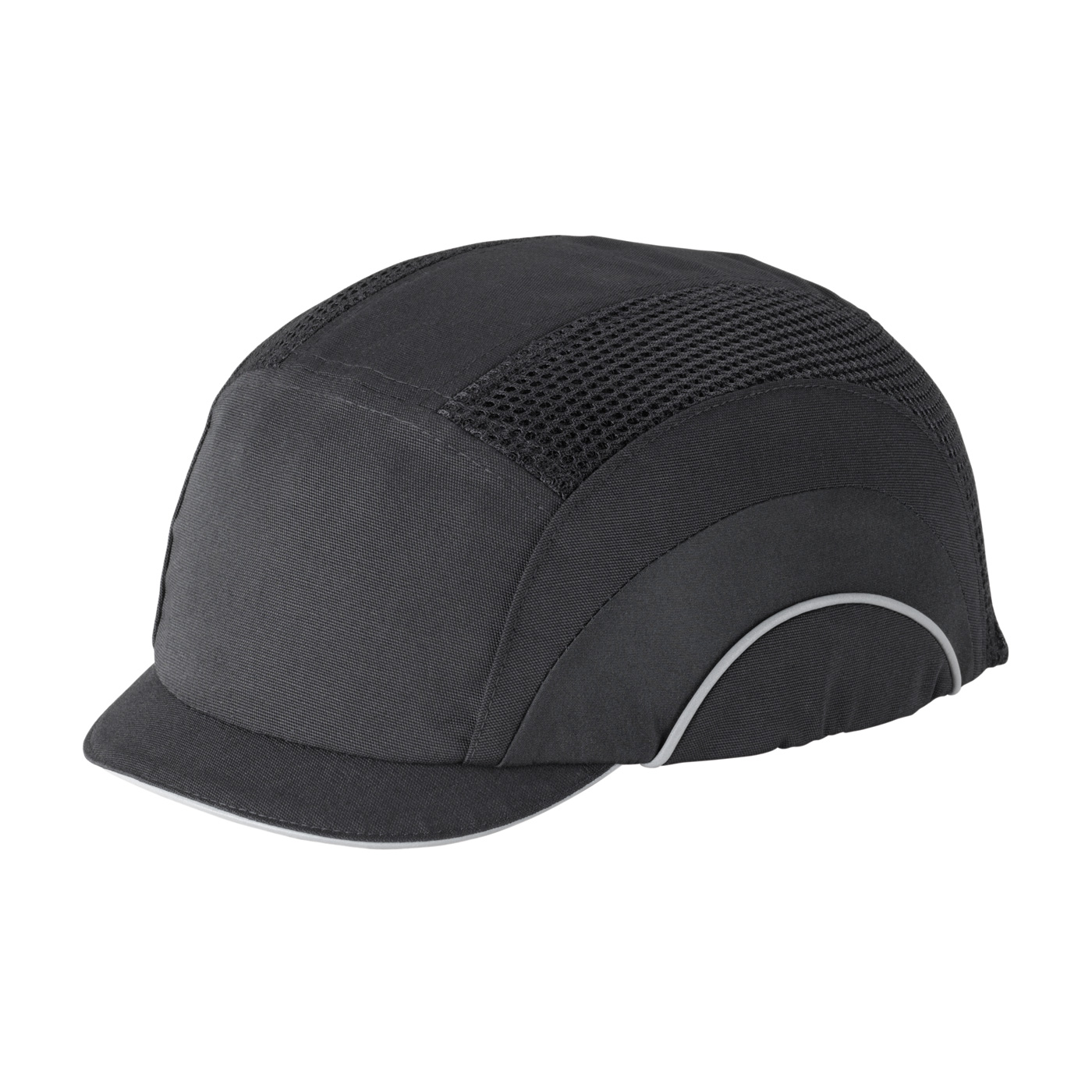 BASEBALL STYLE BUMP CAP WITH HDPE PROTECTIVE LINER AND ADJUSTABLE BACK - MICRO BRIM
