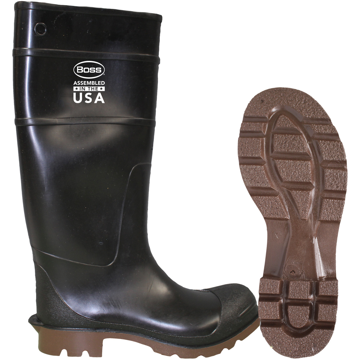 PVC OVER-THE-SOCK KNEE BOOT