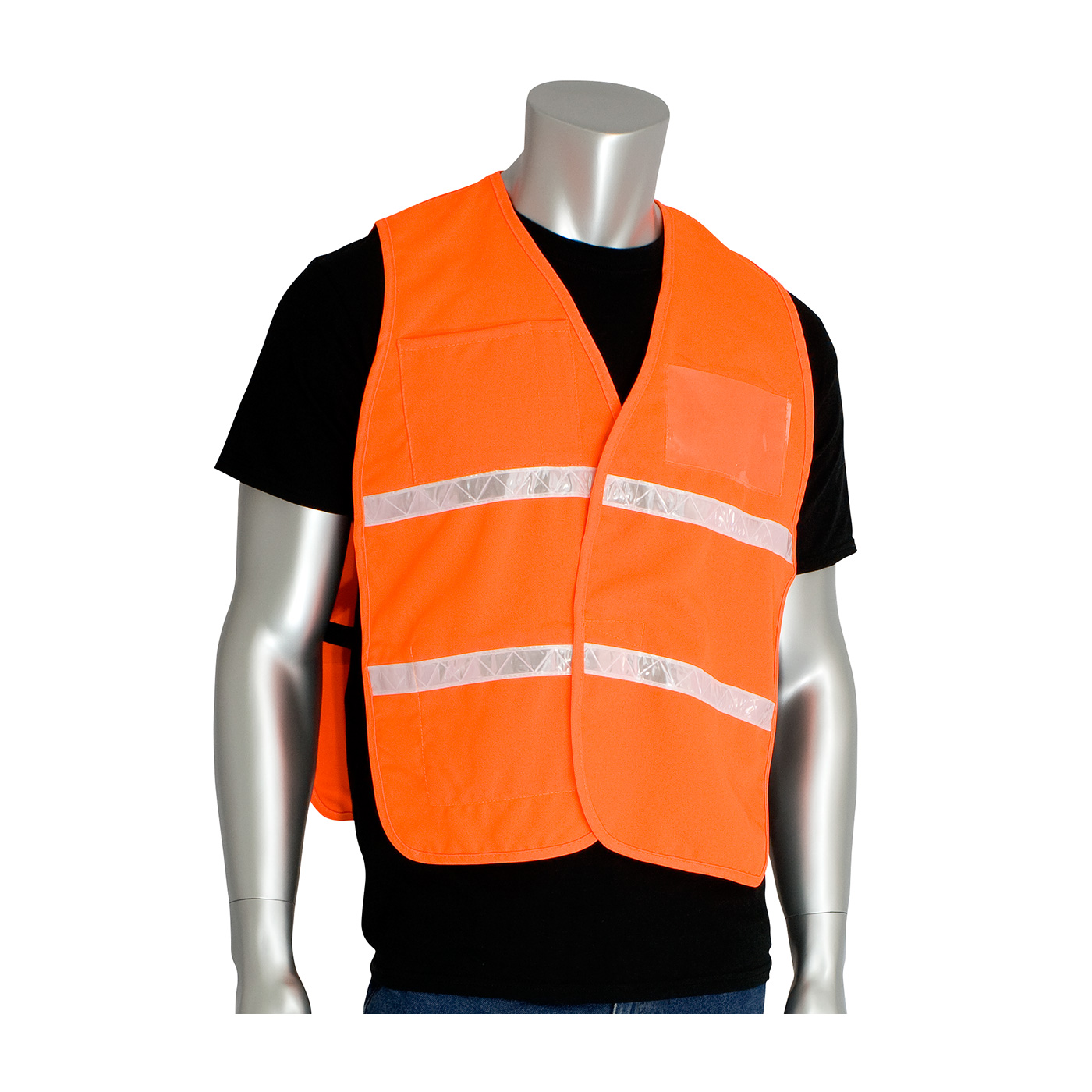NON-ANSI INCIDENT COMMAND VEST - SOLID POLYESTER