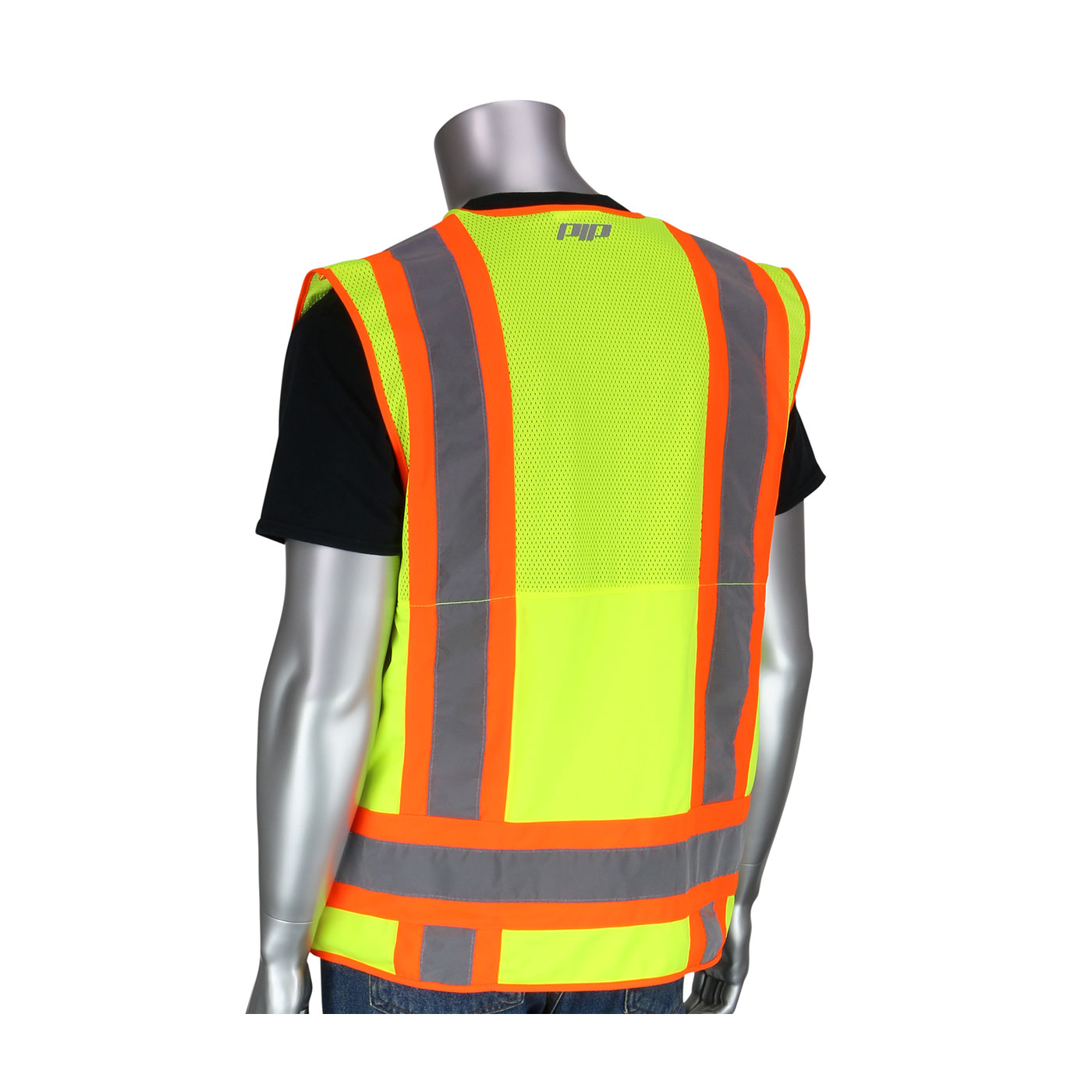 ANSI TYPE R CLASS 2 TWO-TONE TEN POCKET SURVEYORS TECH VEST