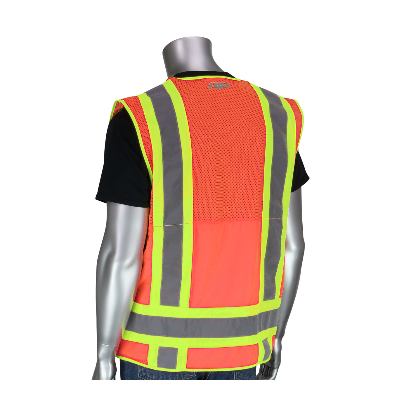 ANSI TYPE R CLASS 2 TWO-TONE TEN POCKET SURVEYORS TECH VEST