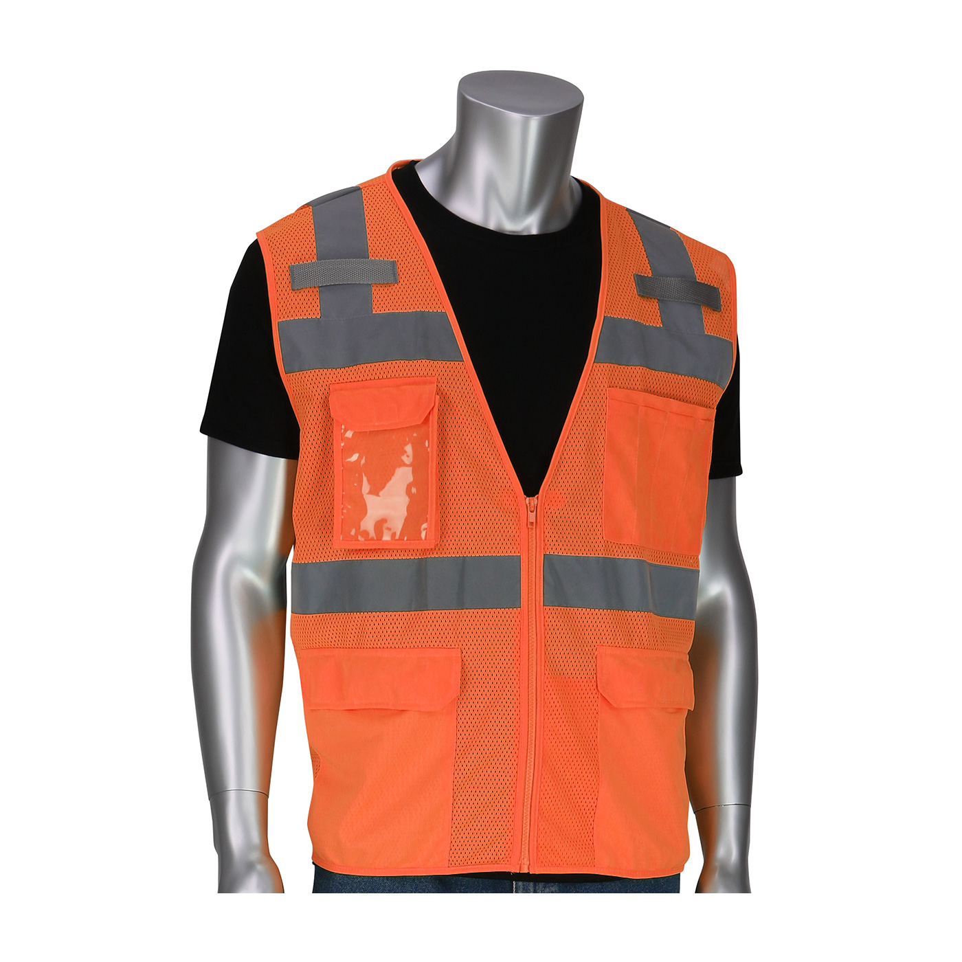 ANSI TYPE R CLASS 2 TEN POCKET SURVEYORS VEST