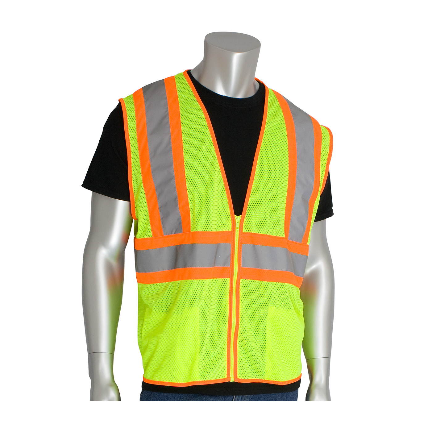ANSI TYPE R CLASS 2 VALUE TWO-TONE MESH VEST