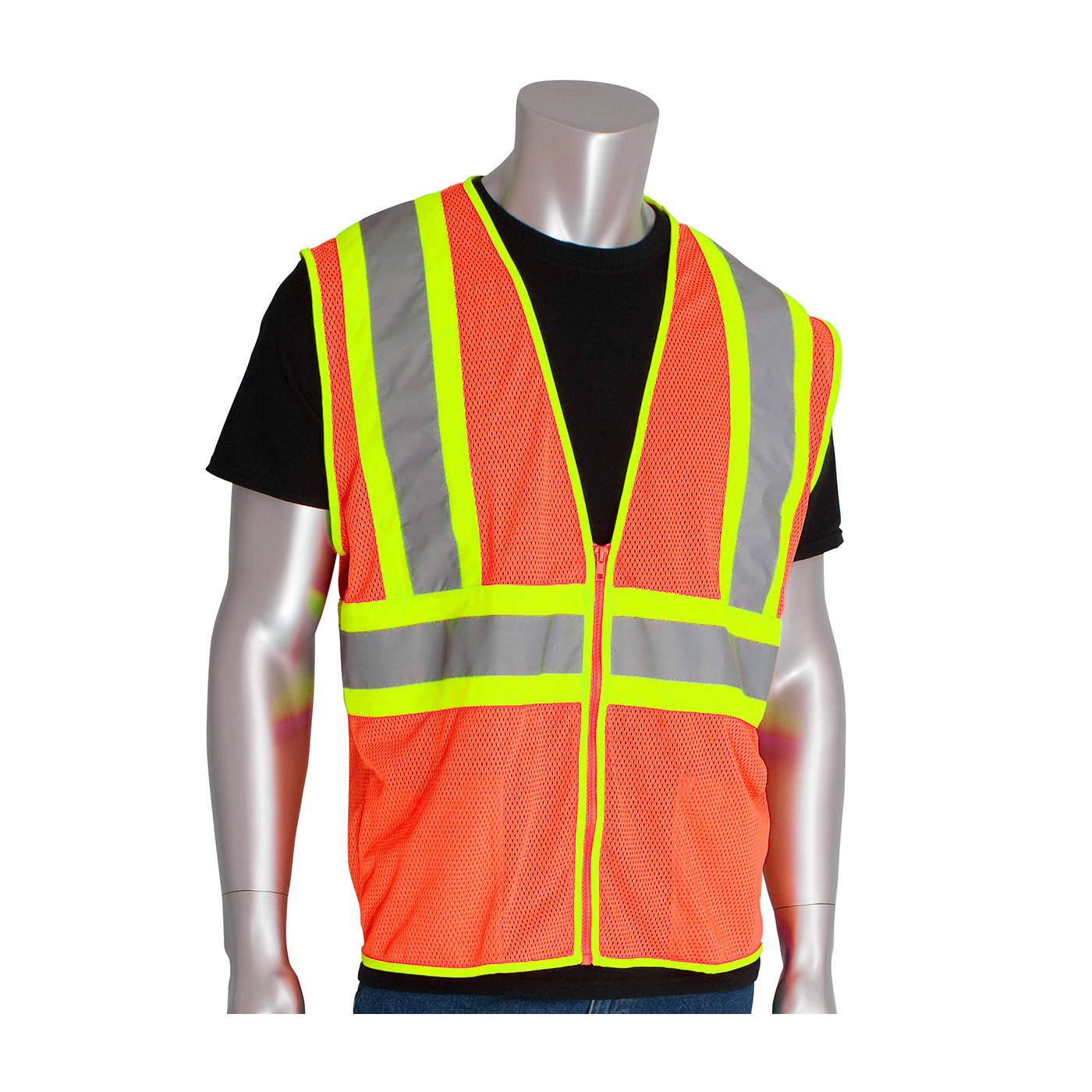 ANSI TYPE R CLASS 2 VALUE TWO-TONE MESH VEST
