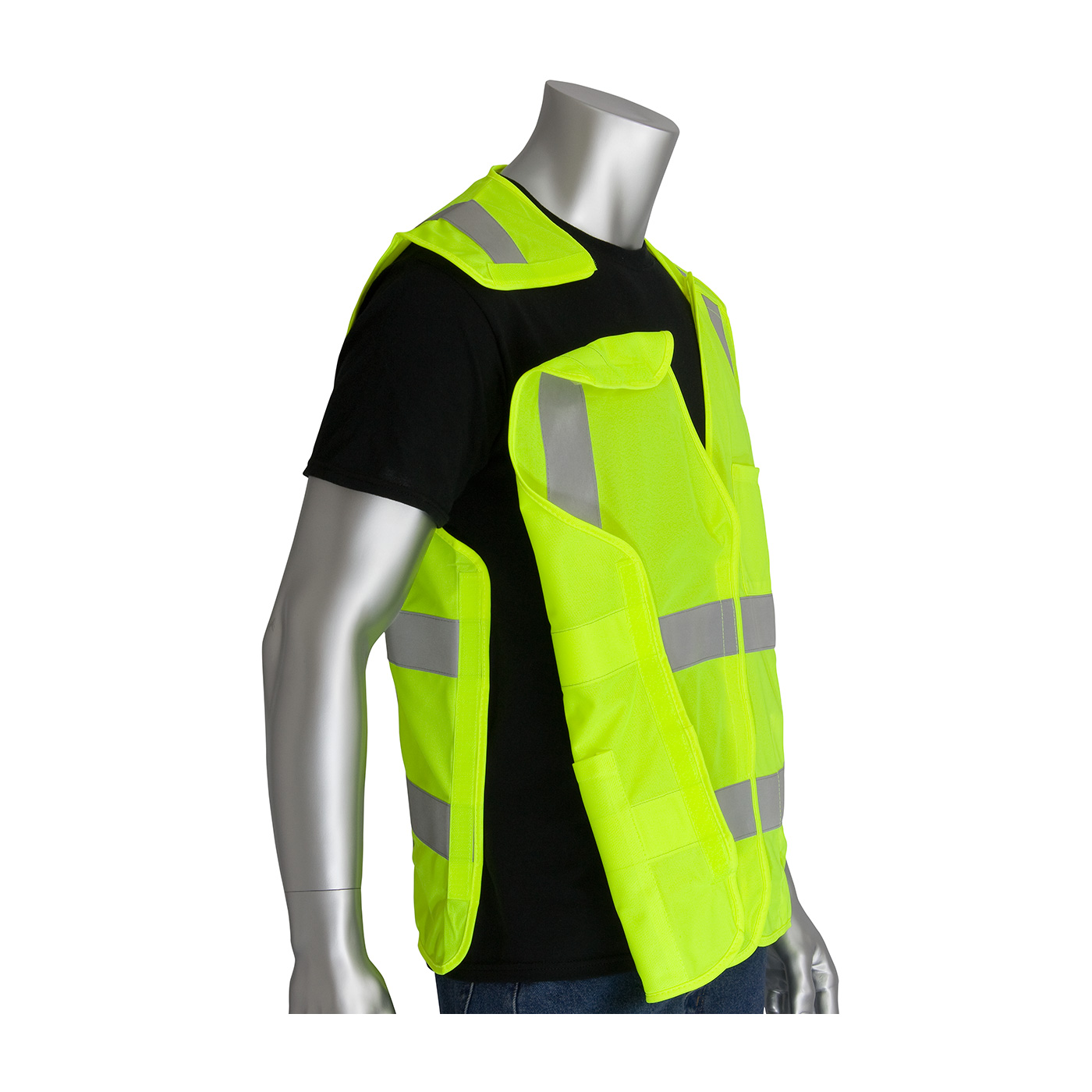 ANSI TYPE R CLASS 2 FR TREATED SOLID BREAKAWAY VEST