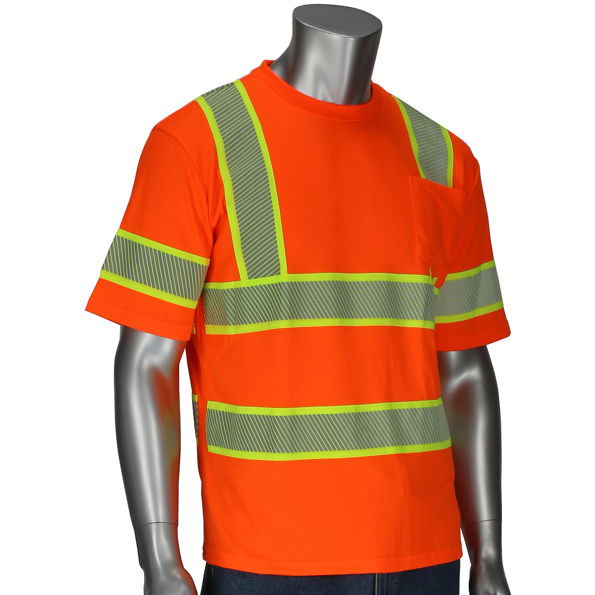 ANSI TYPE R CLASS 3 TWO-TONE SHORT SLEEVE T-SHIRT