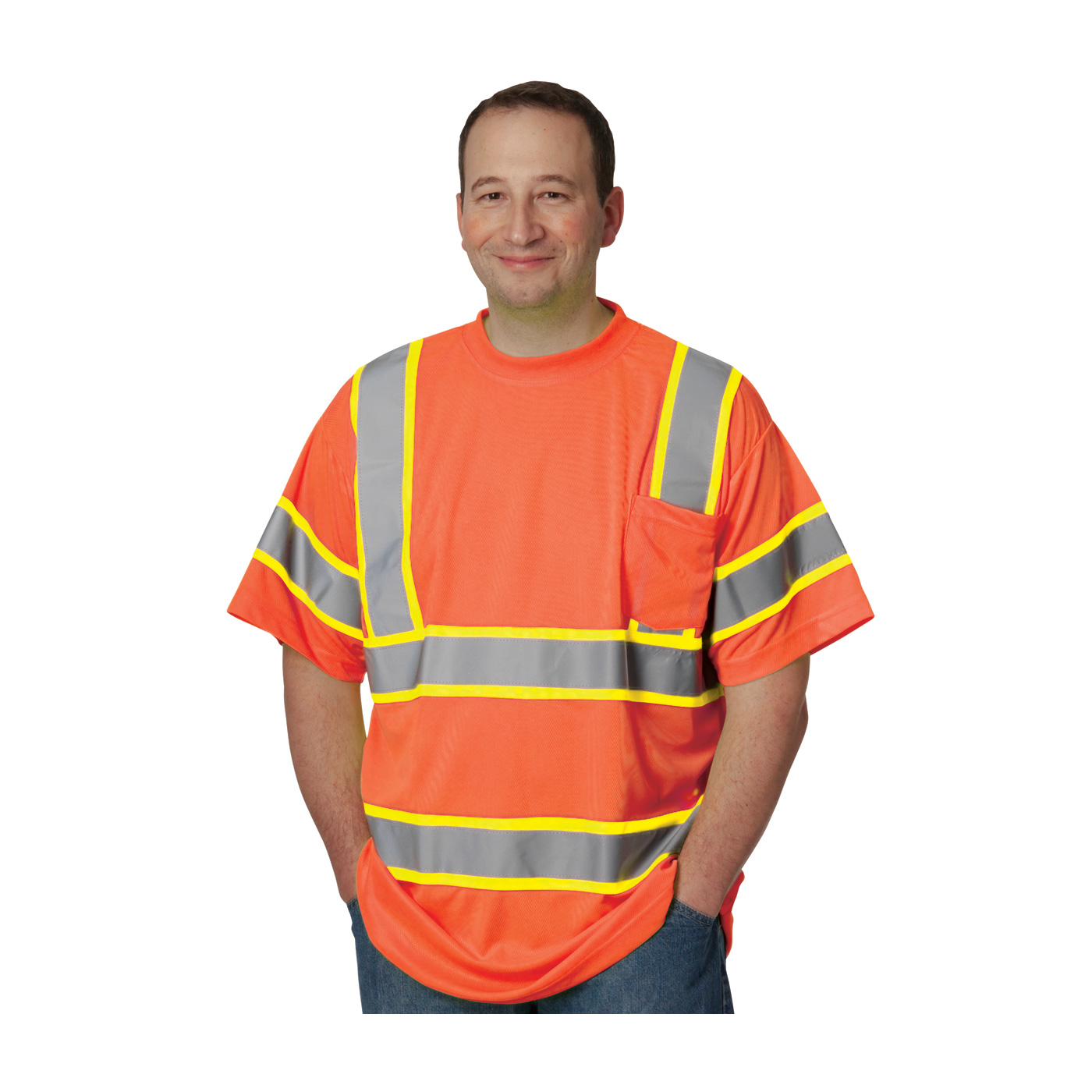 ANSI TYPE R CLASS 3 TWO-TONE T-SHIRT