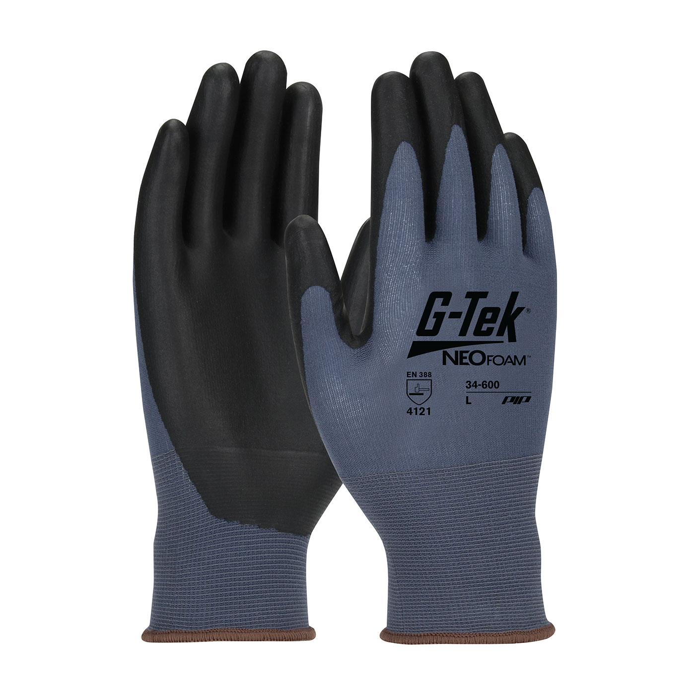 SEAMLESS NYLON GLOVE WITH NEOFOAM® COATED PALM & FINGERS - TOUCHSCREEN COMPATIBLE