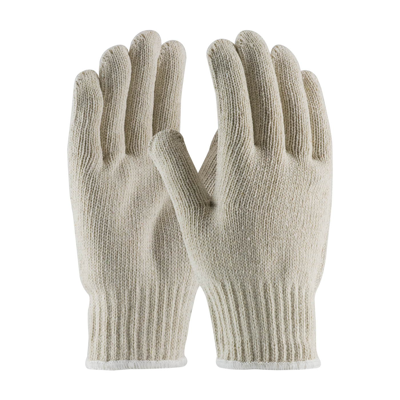 EXTRA HEAVY WEIGHT SEAMLESS KNIT COTTON/POLYESTER GLOVE - NATURAL