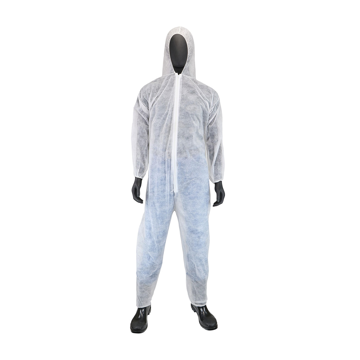STANDARD WEIGHT SBP COVERALL-HOOD ELASTIC WRIST & ANKLE