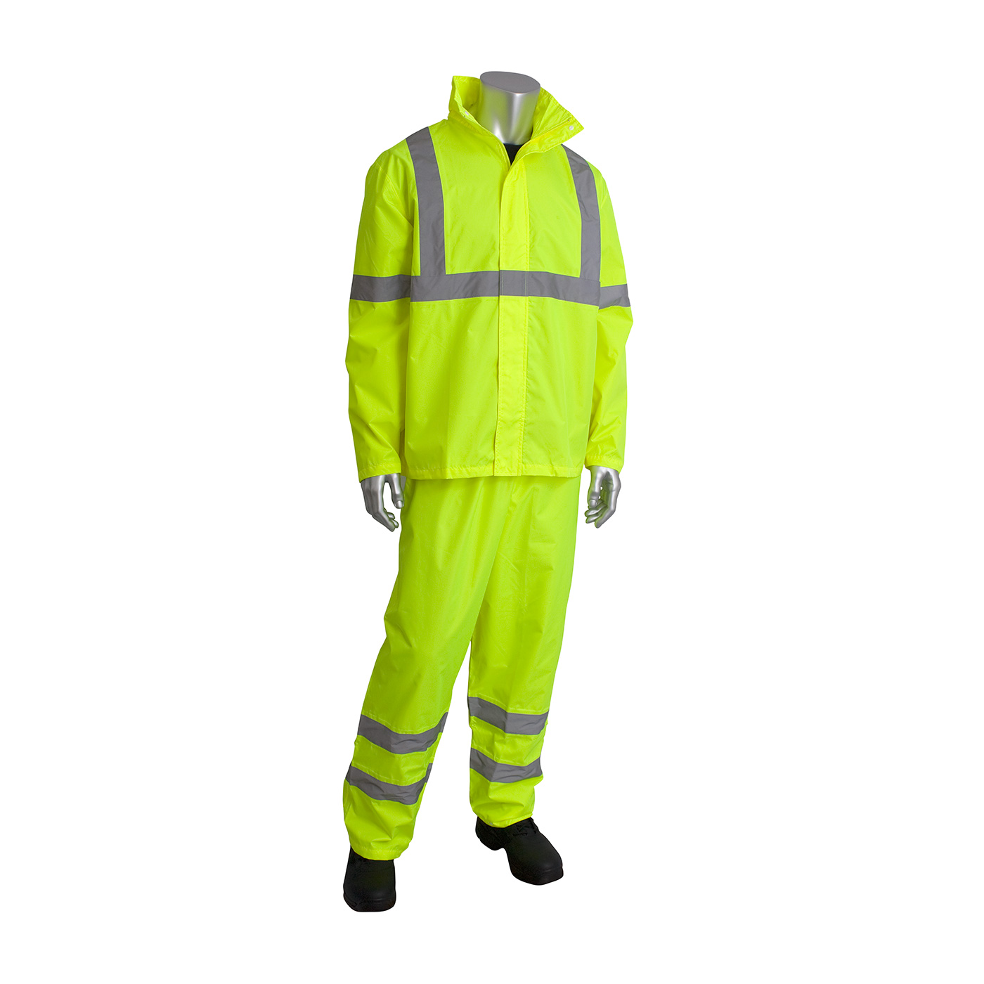 ANSI TYPE R CLASS 3 TWO-PIECE VALUE RAINSUIT SET