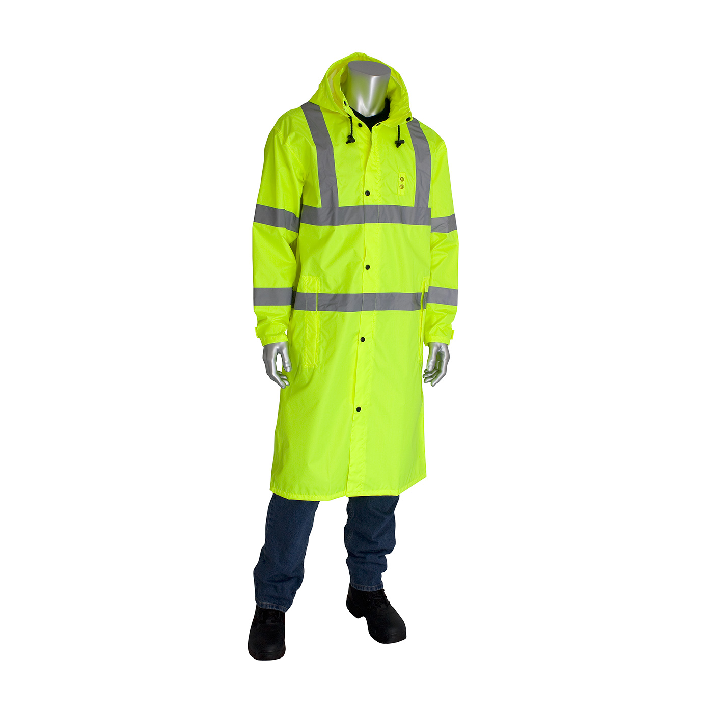 ANSI TYPE R CLASS 3 VALUE ALL PURPOSE 48" RAINCOAT