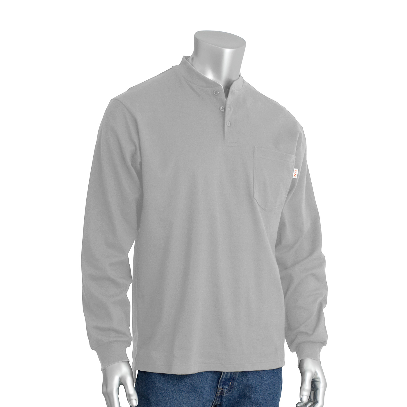 AR/FR LONG SLEEVE HENLEY