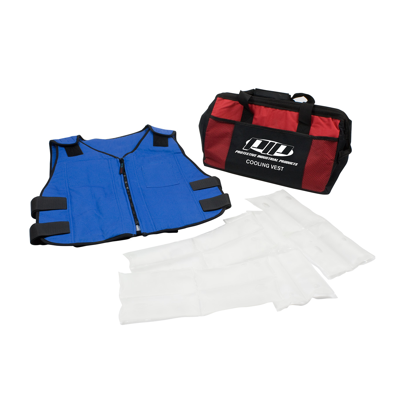 PREMIUM PHASE CHANGE ACTIVE FIT COOLING VEST WITH INSULATED COOLER BAG