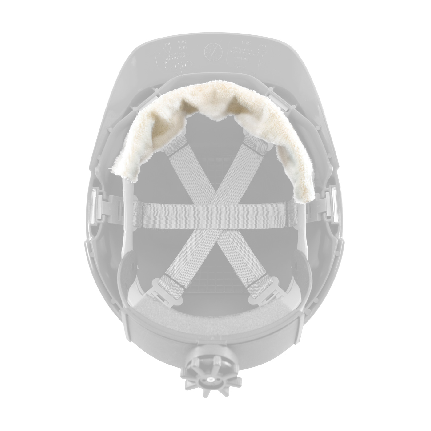 TERRY CLOTH SWEATBAND FOR HARD HATS