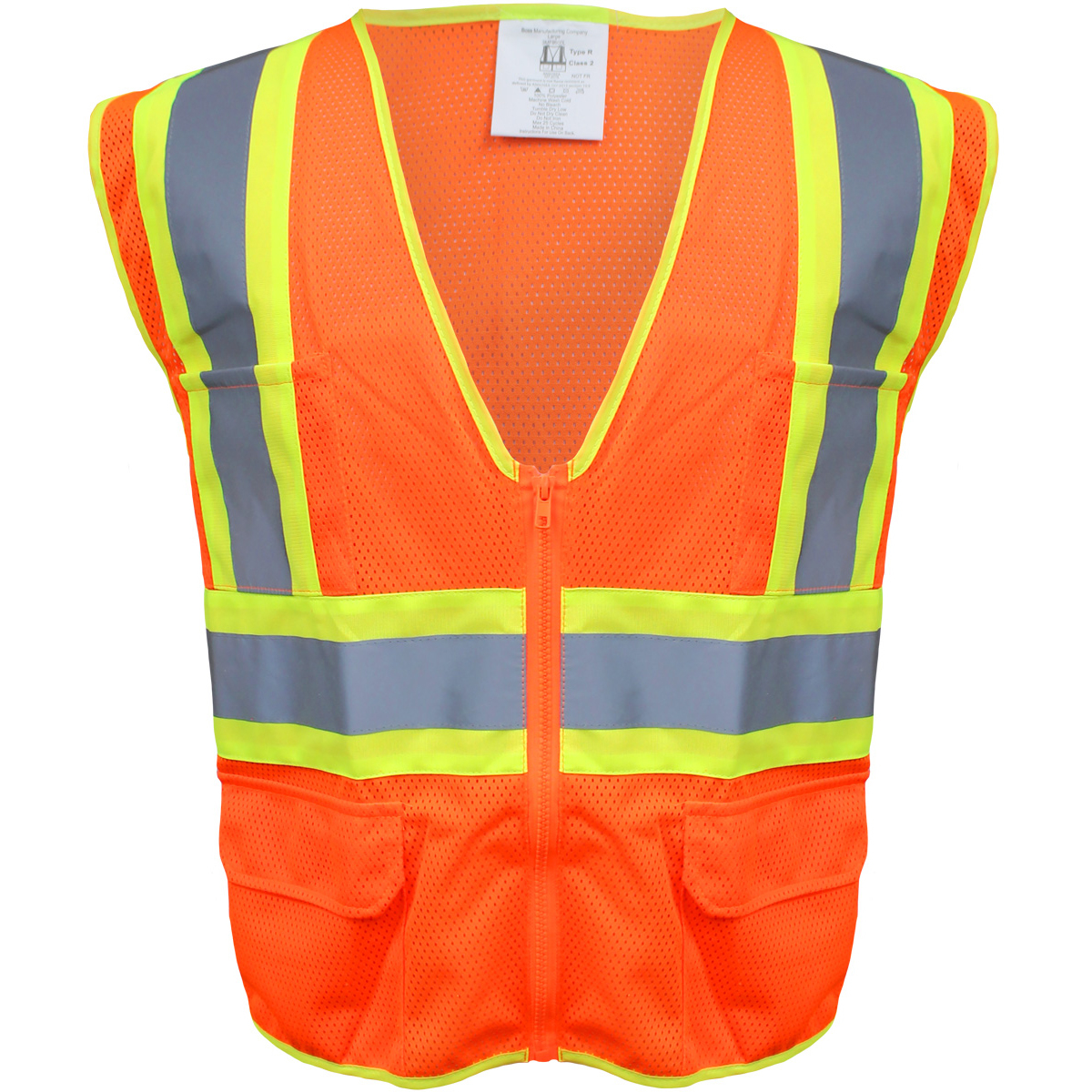 ANSI TYPE R CLASS 2 VALUE TWO-TONE MESH VEST