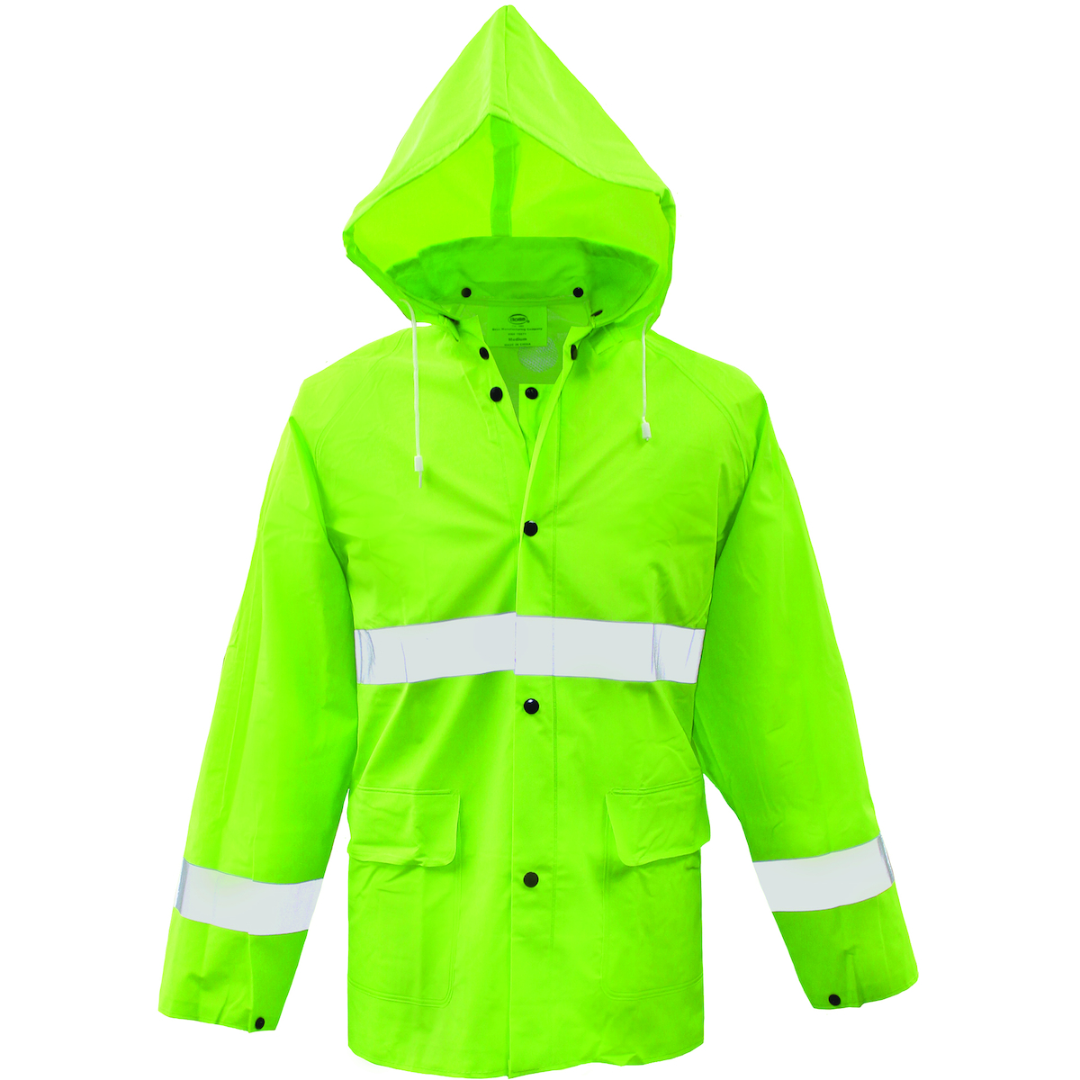 PREMIUM HI-VIS THREE-PIECE RAINSUIT - 0.35MM