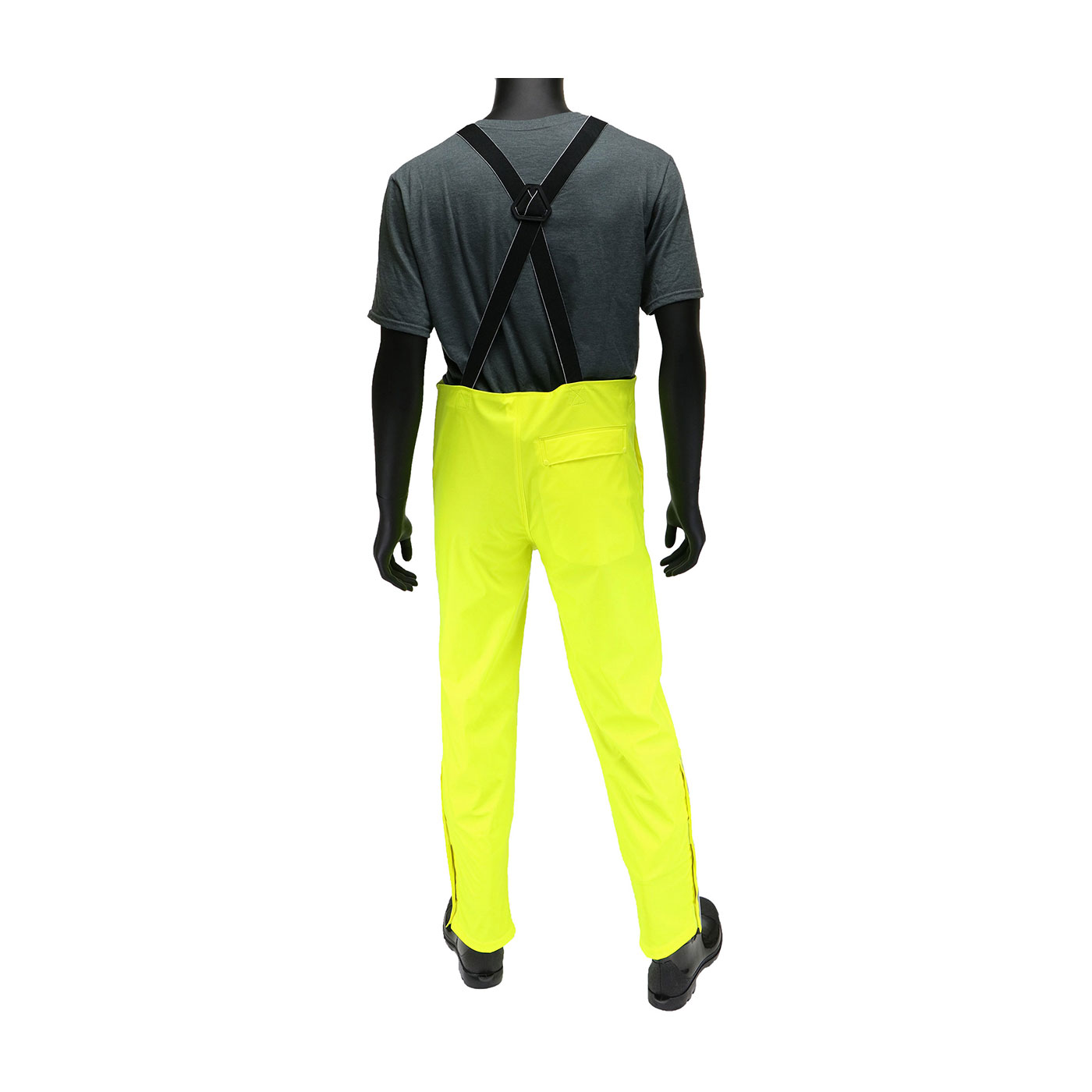 HI-VIS STRETCH BIB OVERALLS