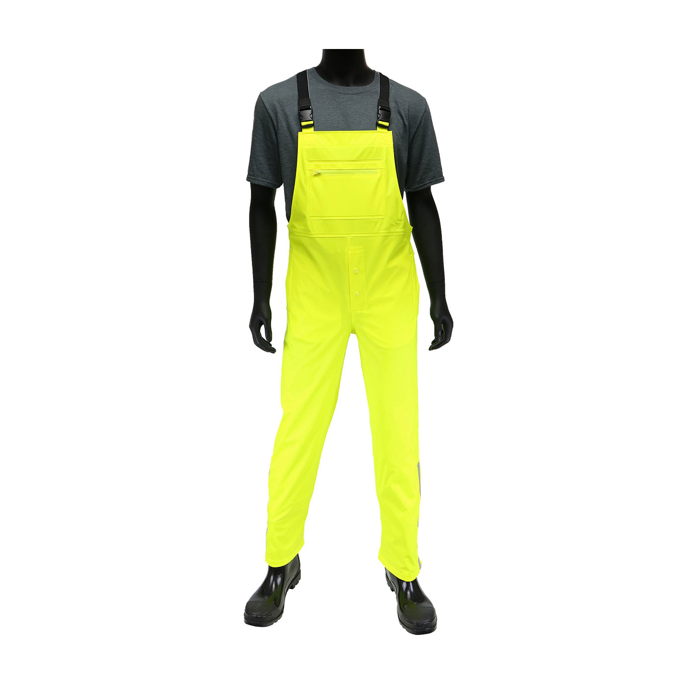 HI-VIS STRETCH BIB OVERALLS