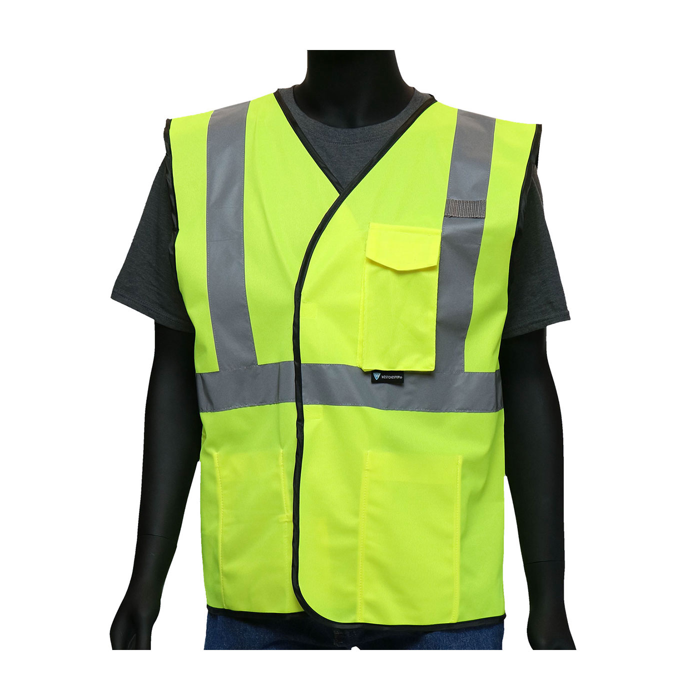 ANSI TYPE R CLASS 2 VALUE FOUR POCKET SOLID VEST