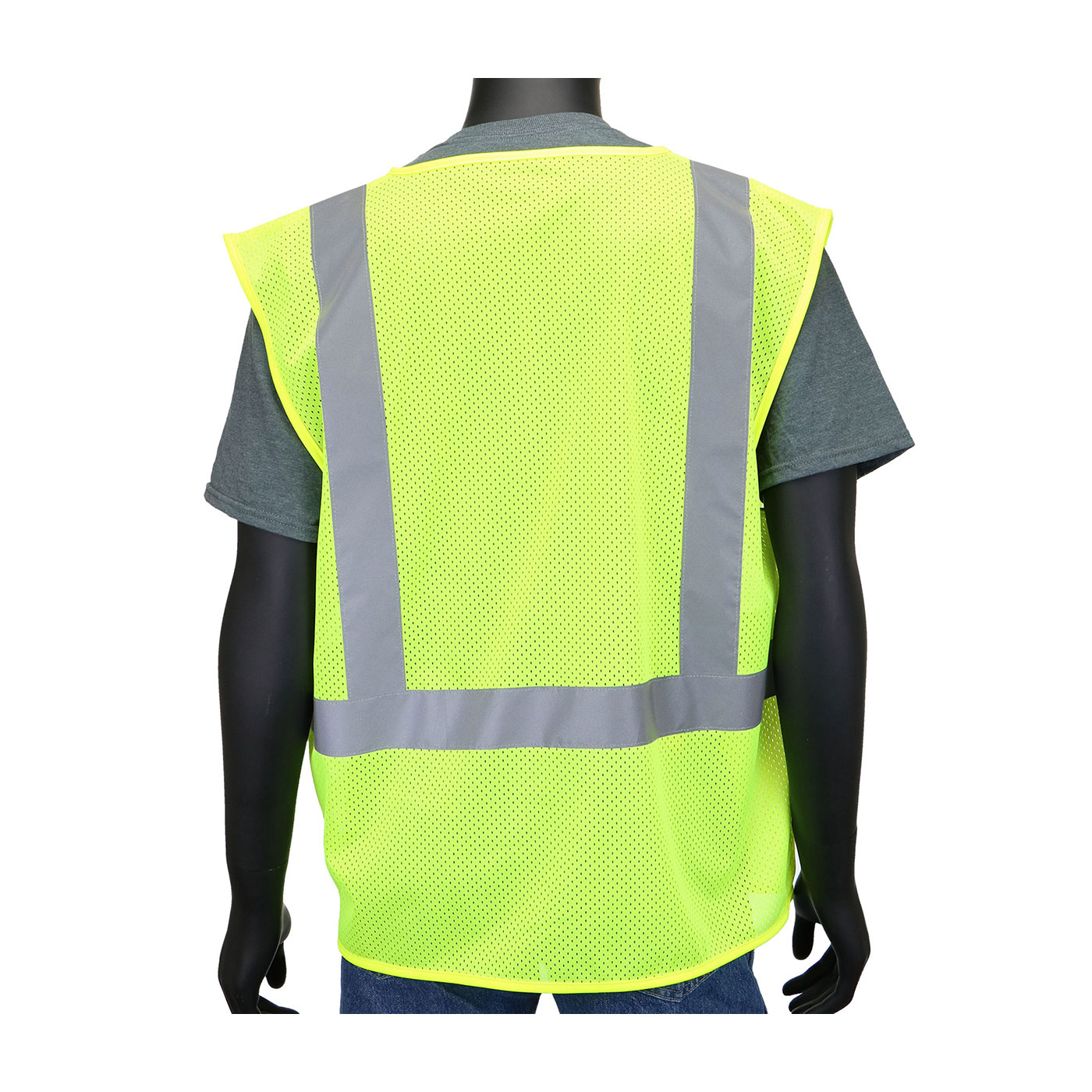 ANSI TYPE R CLASS 2 VALUE TWO POCKET ZIPPER MESH VEST
