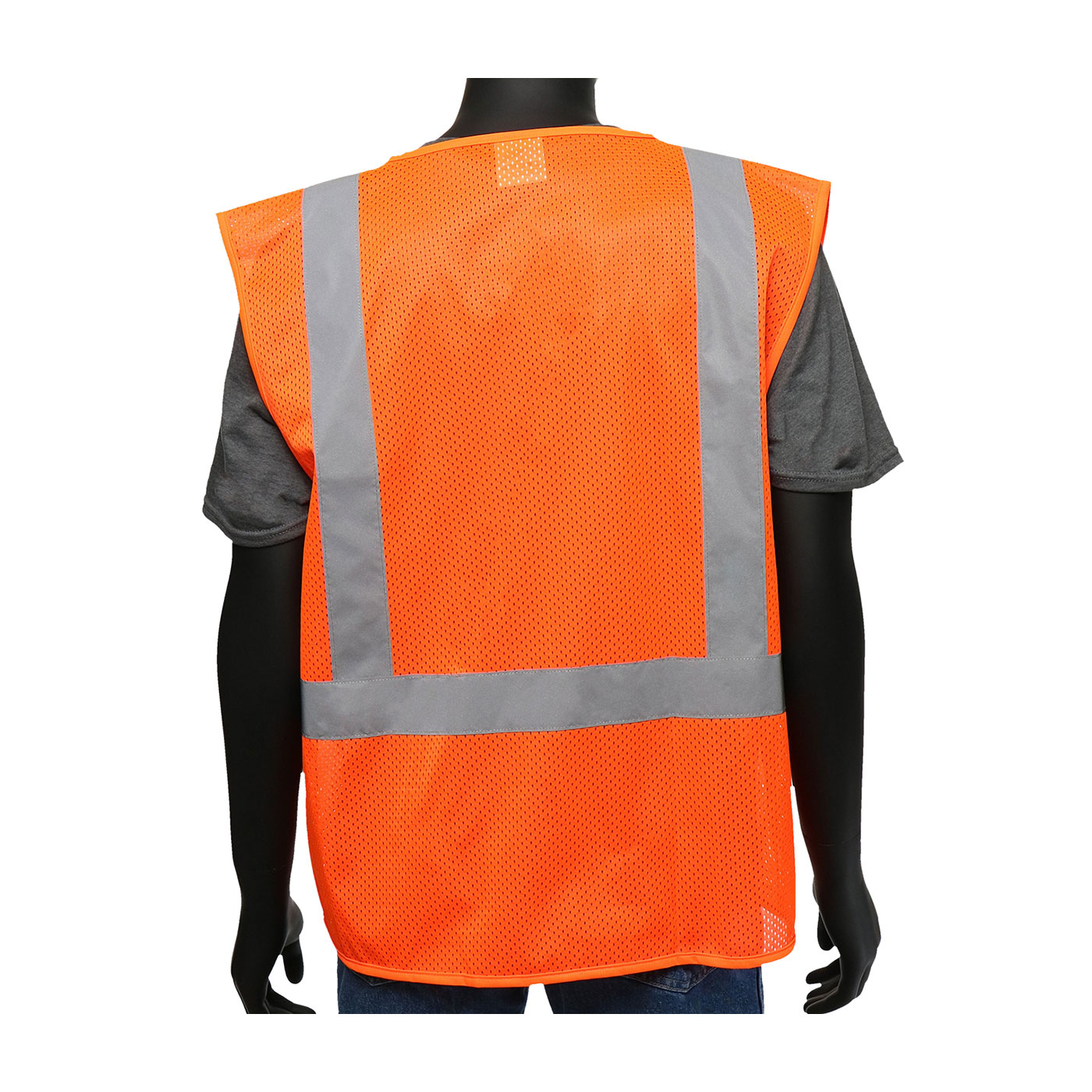 ANSI TYPE R CLASS 2 TWO POCKET VALUE MESH VEST