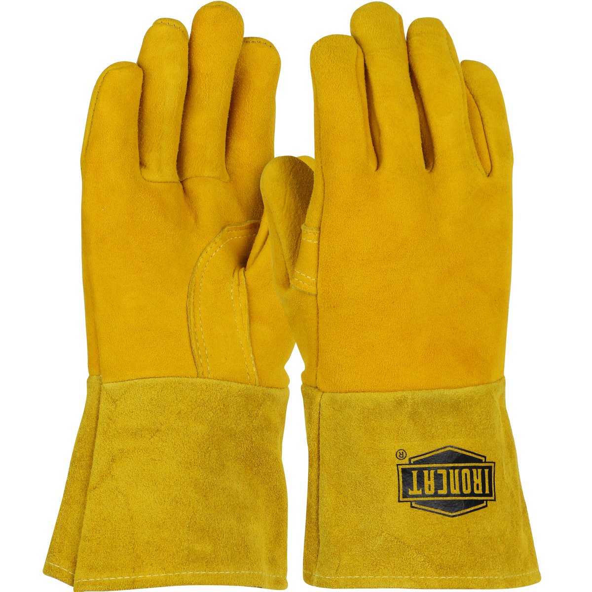 IRONCAT® PREMIUM SPLIT DEERSKIN LEATHER MIG GLOVE WITH COTTON FOAM LINER AND KEVLAR® STITCHING