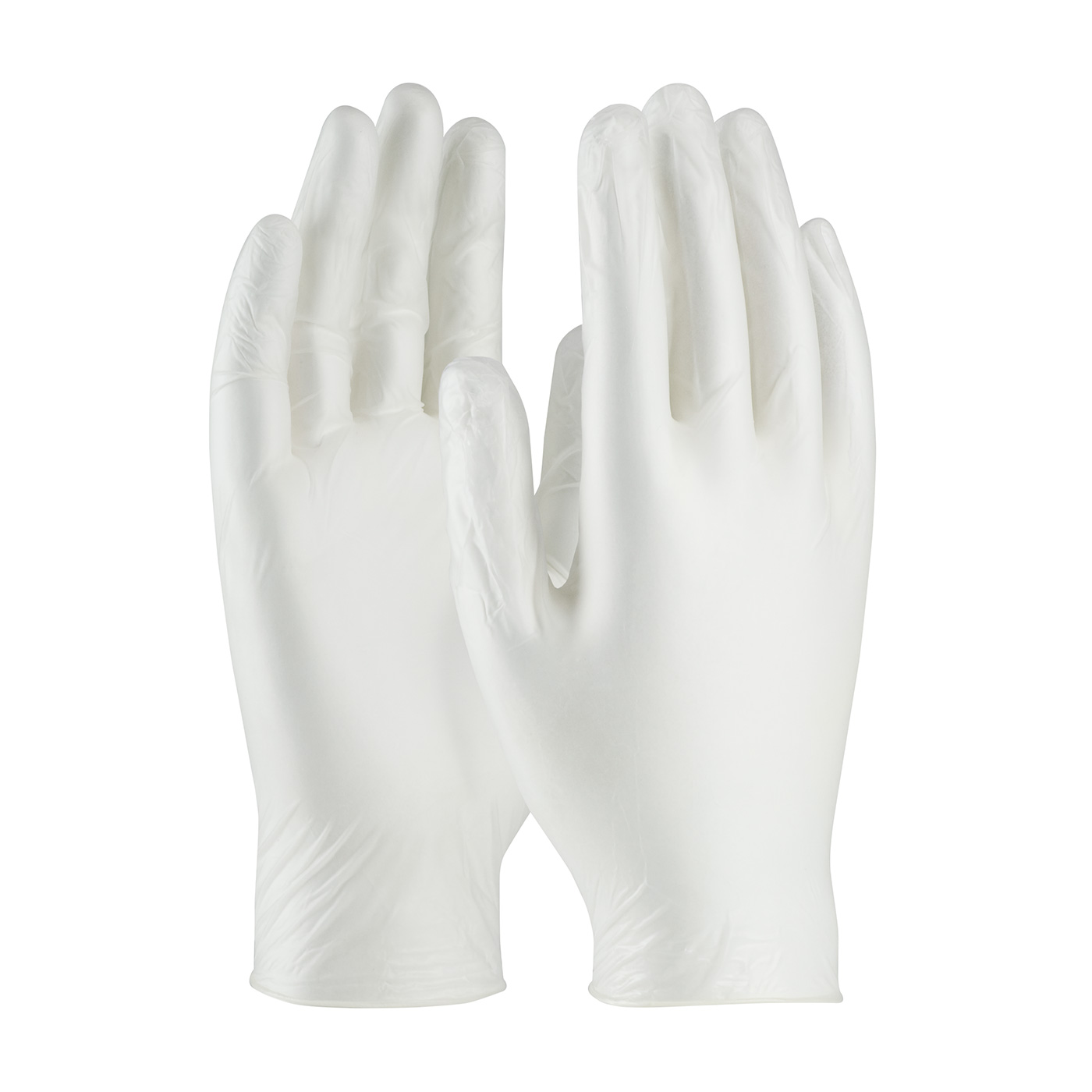 INDUSTRIAL GRADE DISPOSABLE VINYL GLOVE, POWDER FREE - 4 MIL