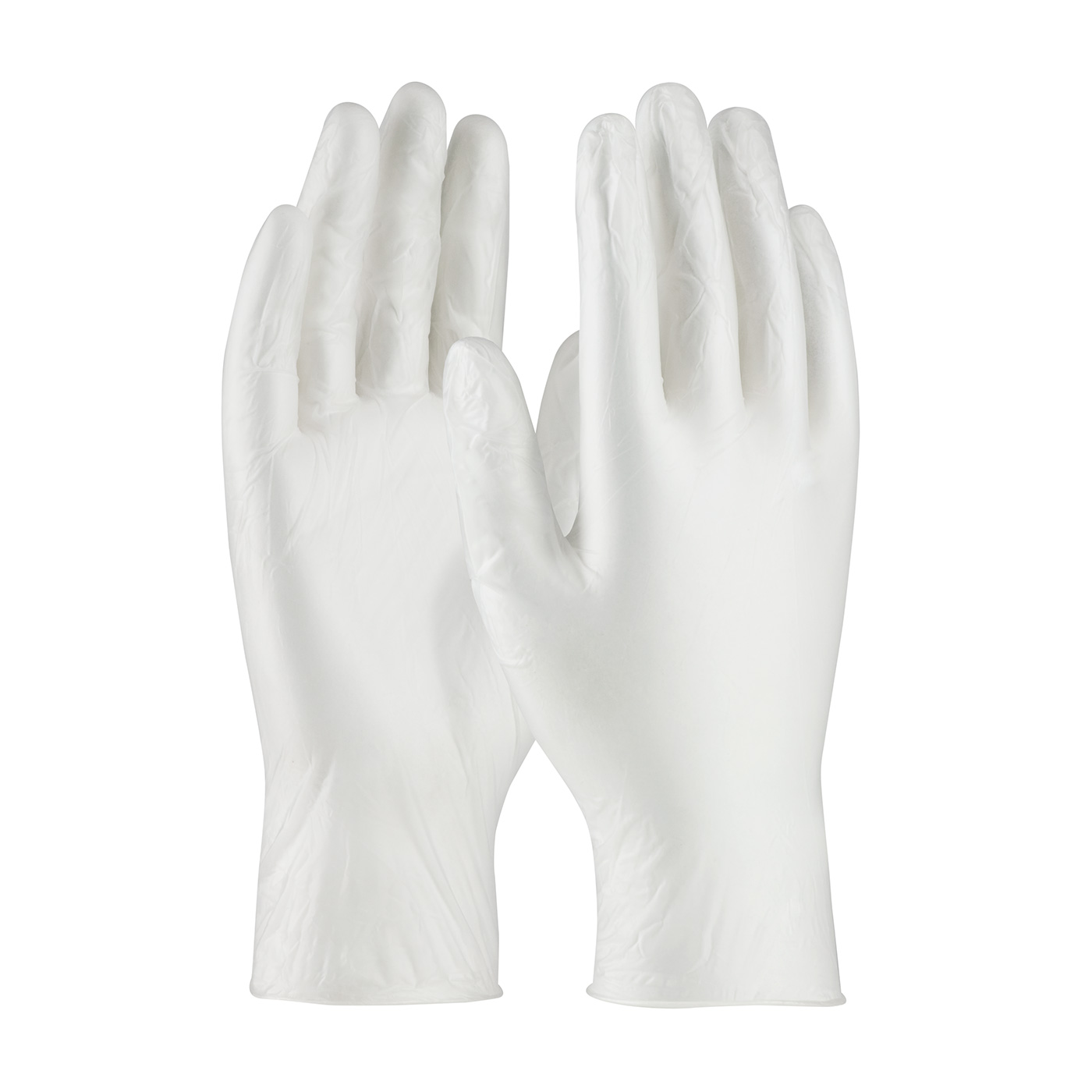 INDUSTRIAL GRADE DISPOSABLE VINYL GLOVE, POWDER FREE - 3 MIL