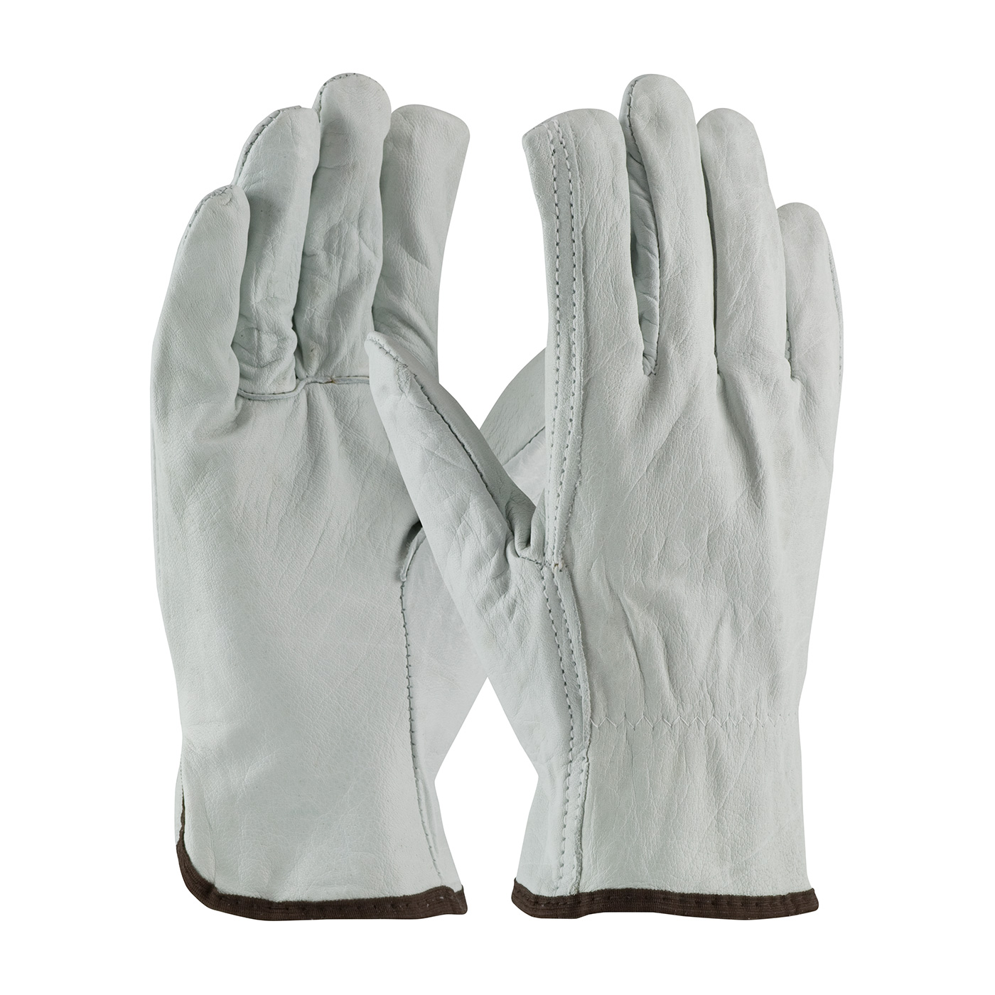 INDUSTRY GRADE TOP GRAIN COWHIDE LEATHER DRIVERS GLOVE - STRAIGHT THUMB