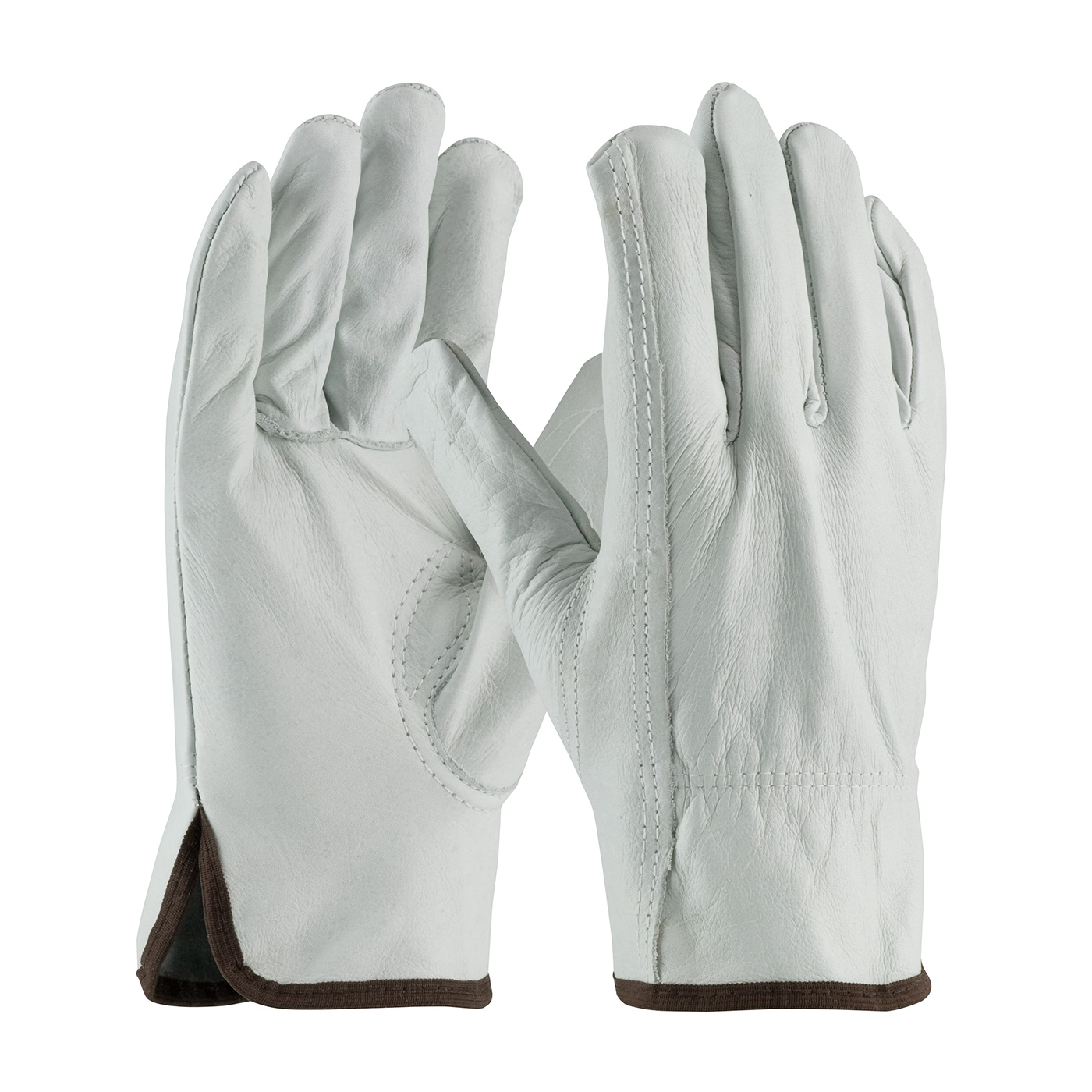 SUPERIOR GRADE TOP GRAIN COWHIDE LEATHER DRIVERS GLOVE - KEYSTONE THUMB