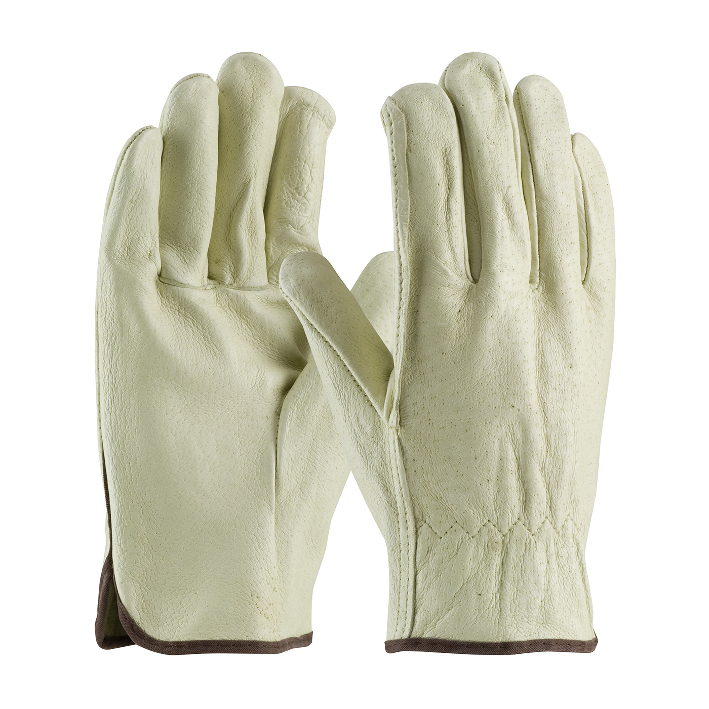 PREMIUM GRADE TOP GRAIN PIGSKIN LEATHER DRIVERS GLOVE - STRAIGHT THUMB