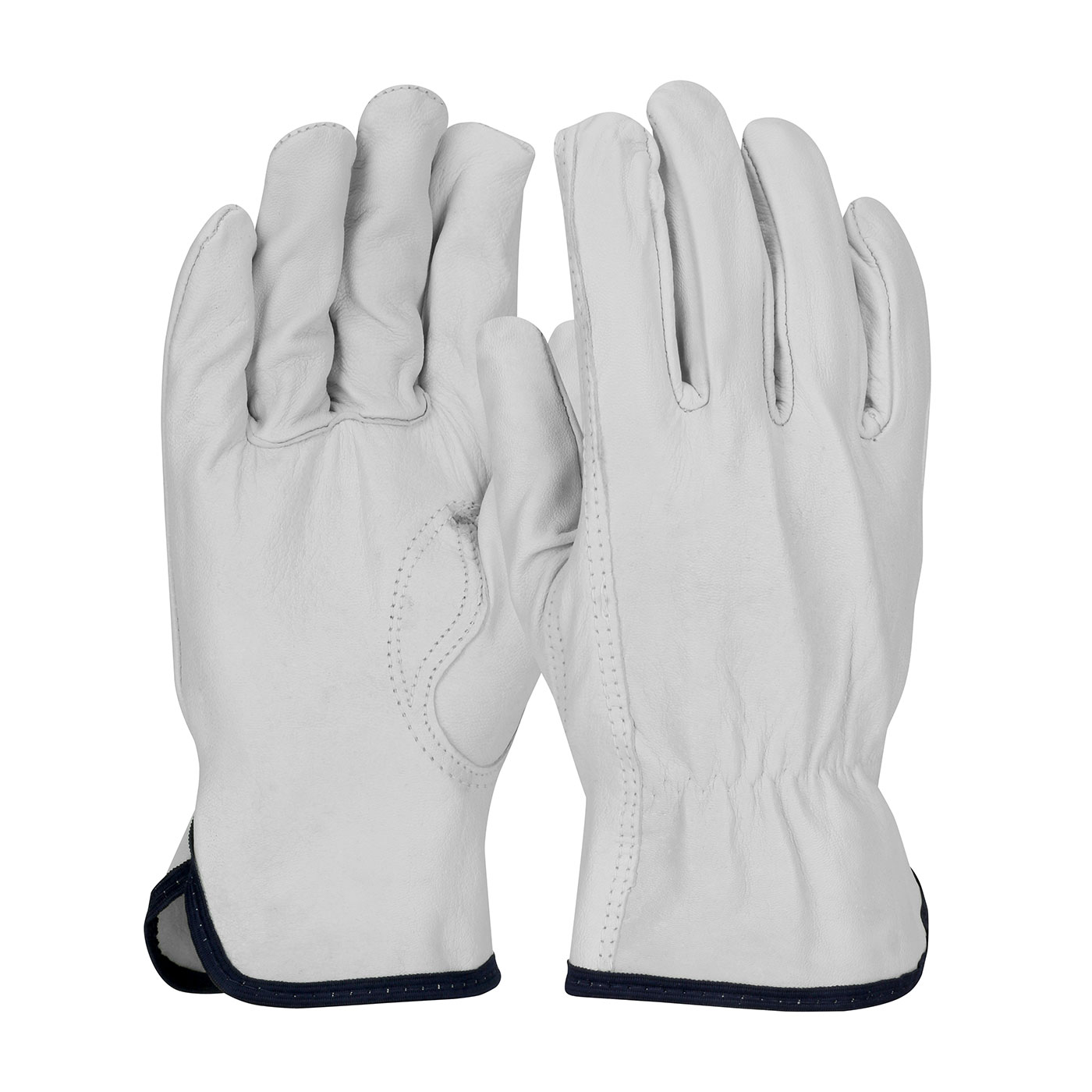 REGULAR GRADE TOP GRAIN GOATSKIN LEATHER DRIVERS GLOVE - KEYSTONE THUMB