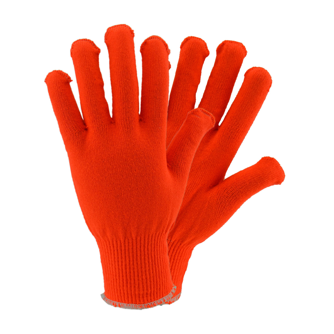 SEAMLESS KNIT THERMASTAT® ORANGE GLOVE - 13 GAUGE