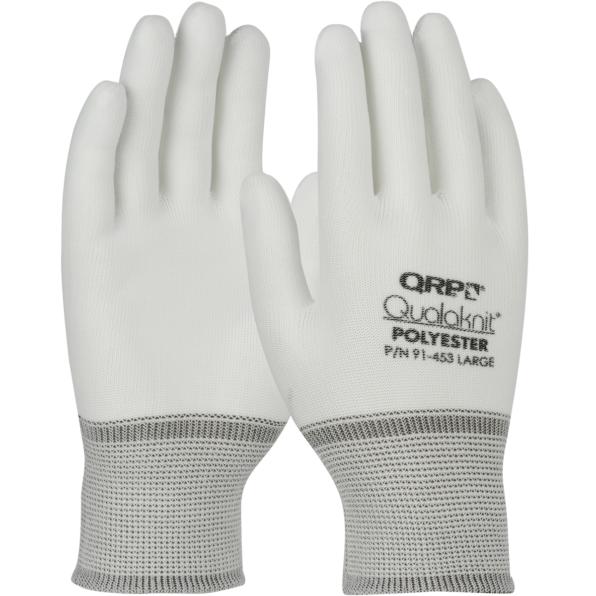 SEAMLESS KNIT STRETCH POLYESTER CLEAN ENVIRONMENT GLOVE