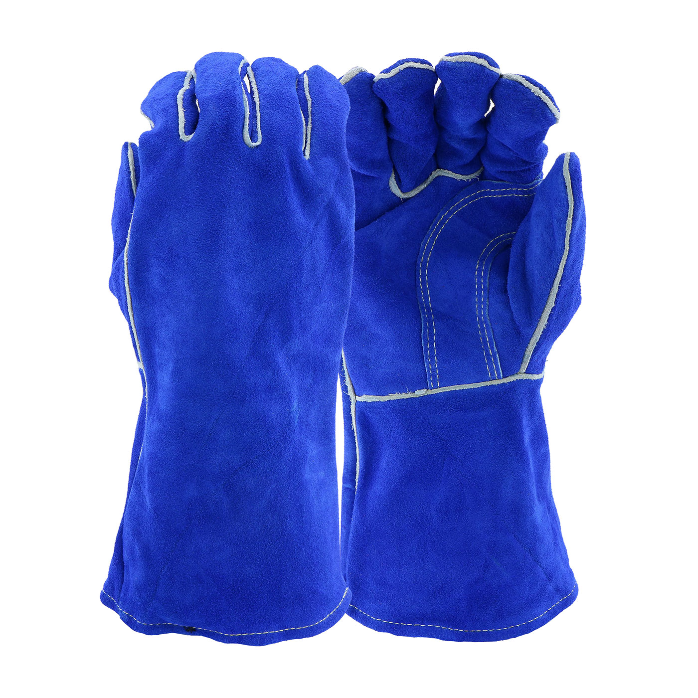 PREMIUM SPLIT COWHIDE LEATHER WELDER`S GLOVE WITH COTTON LINER AND KEVLAR® STITCHING