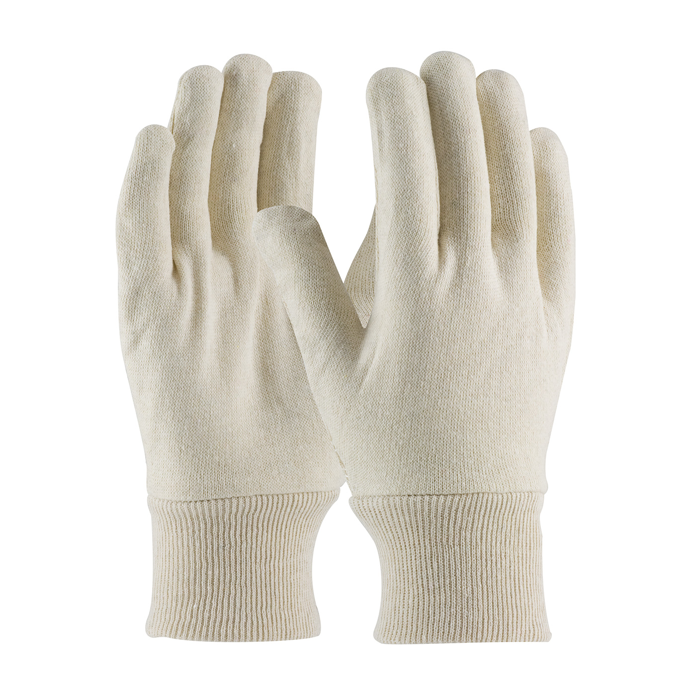 REGULAR WEIGHT POLYESTER/COTTON REVERSIBLE JERSEY GLOVE - MEN`S