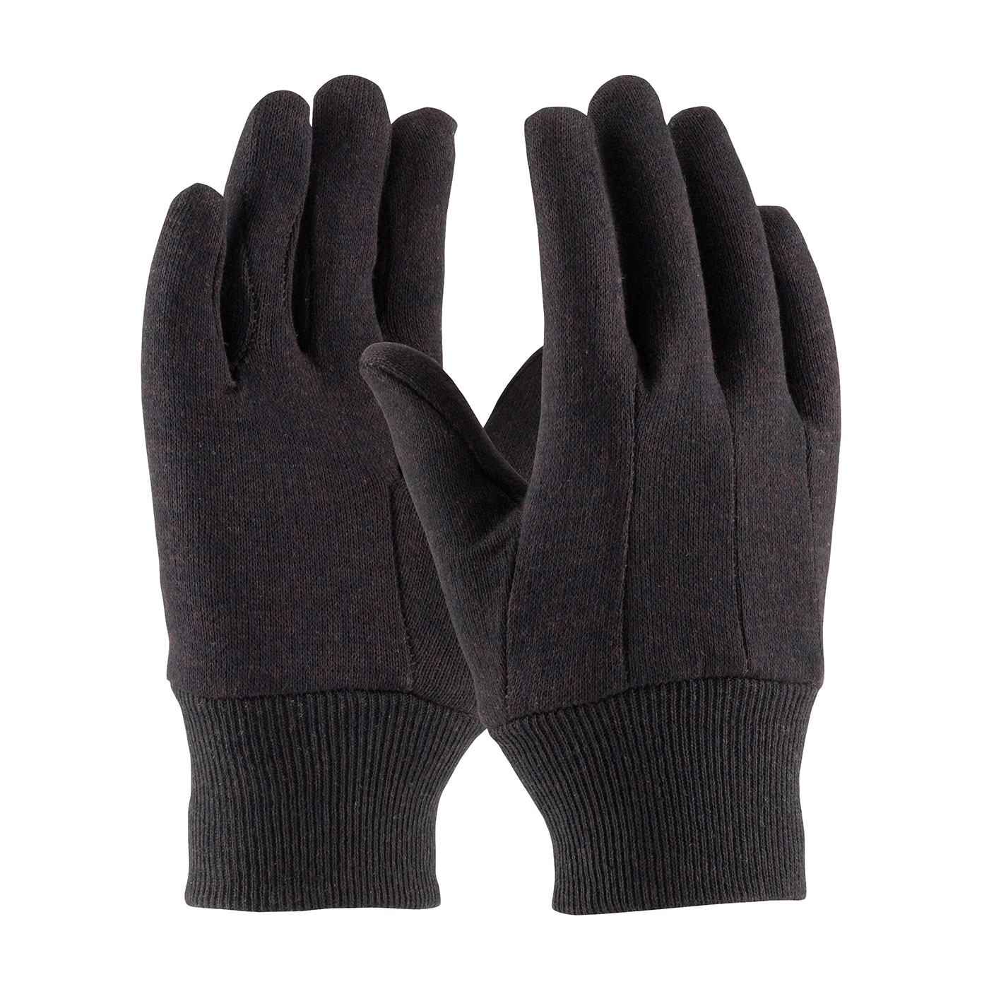 REGULAR WEIGHT POLYESTER/COTTON JERSEY GLOVE - LADIES`