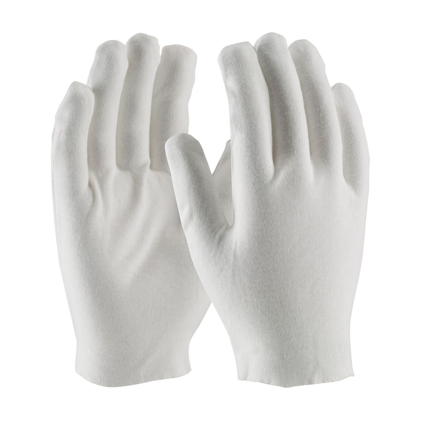 HEAVY WEIGHT COTTON LISLE INSPECTION GLOVE WITH UNHEMMED CUFF - MEN`S