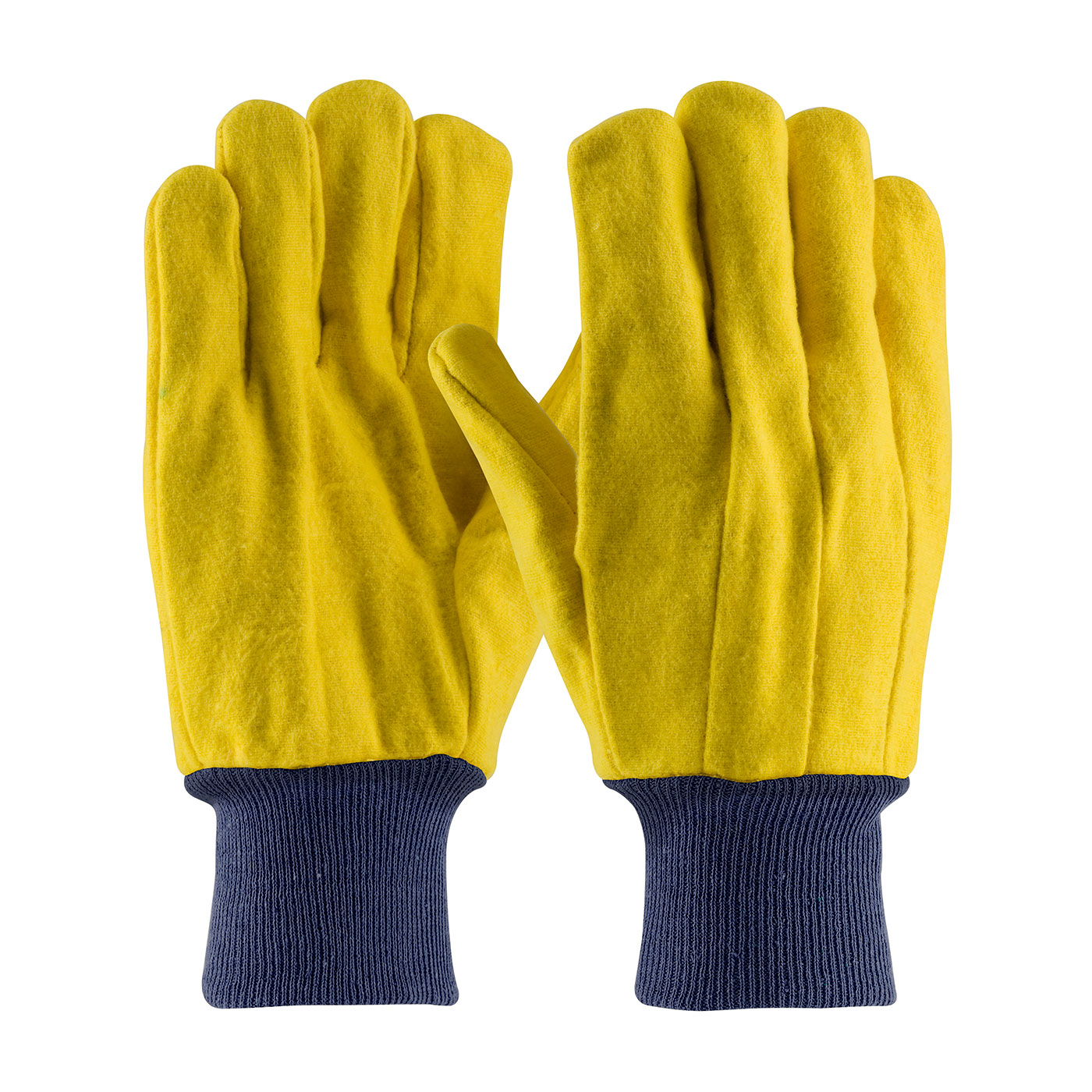 REGULAR GRADE COTTON CHORE WITH DOUBLE LAYER PALM, SINGLE LAYER BACK AND NAP-OUT FINISH - KNITWRIST