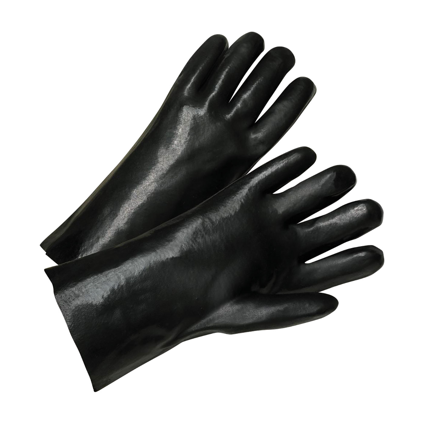 PVC DIPPED GLOVE WITH JERSEY LINER AND SMOOTH FINISH - 12"