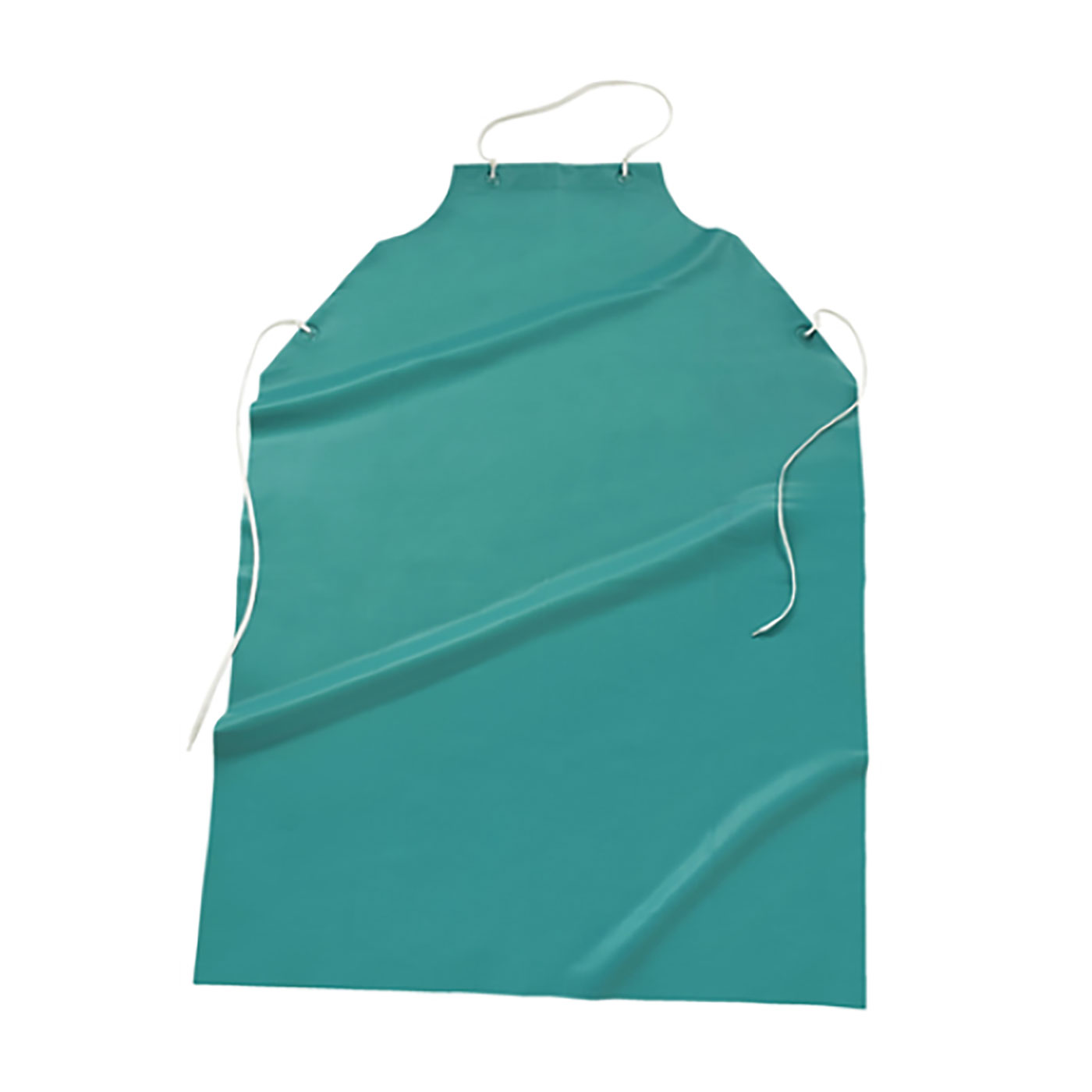 GREEN VINYL APRON - 20 MIL