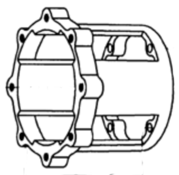 MARCH MOT BRKT 0145-0010-1000