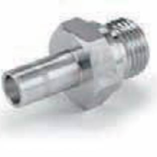 TUBE STUB 1/4"XMALE ISO