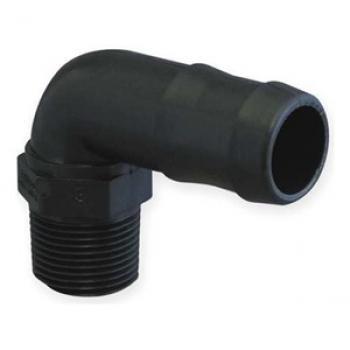 PP HOSE EL 1" MT X 3/4" HOSE