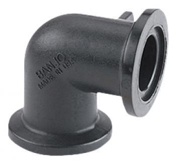 PP MNFD FLG 45 EL 2" STD PORT