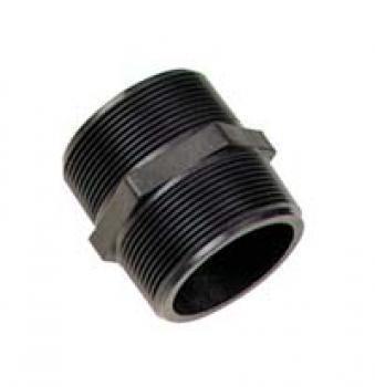 PP NIPPLE N80 (BLK) 1.5"XSH TBE